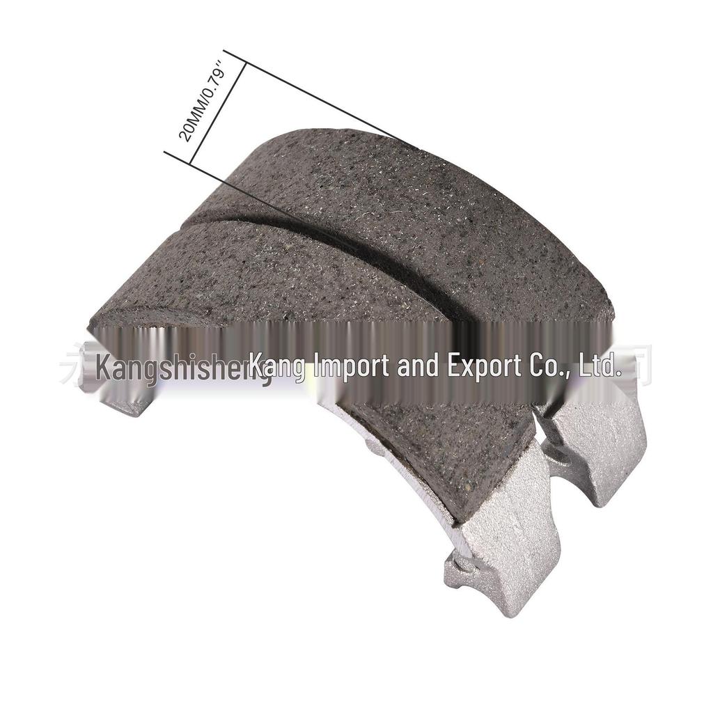 GOOFIT Rear Drum Brake Shoes for 50cc/70cc Motorcycle, ATV, Scooter Engines