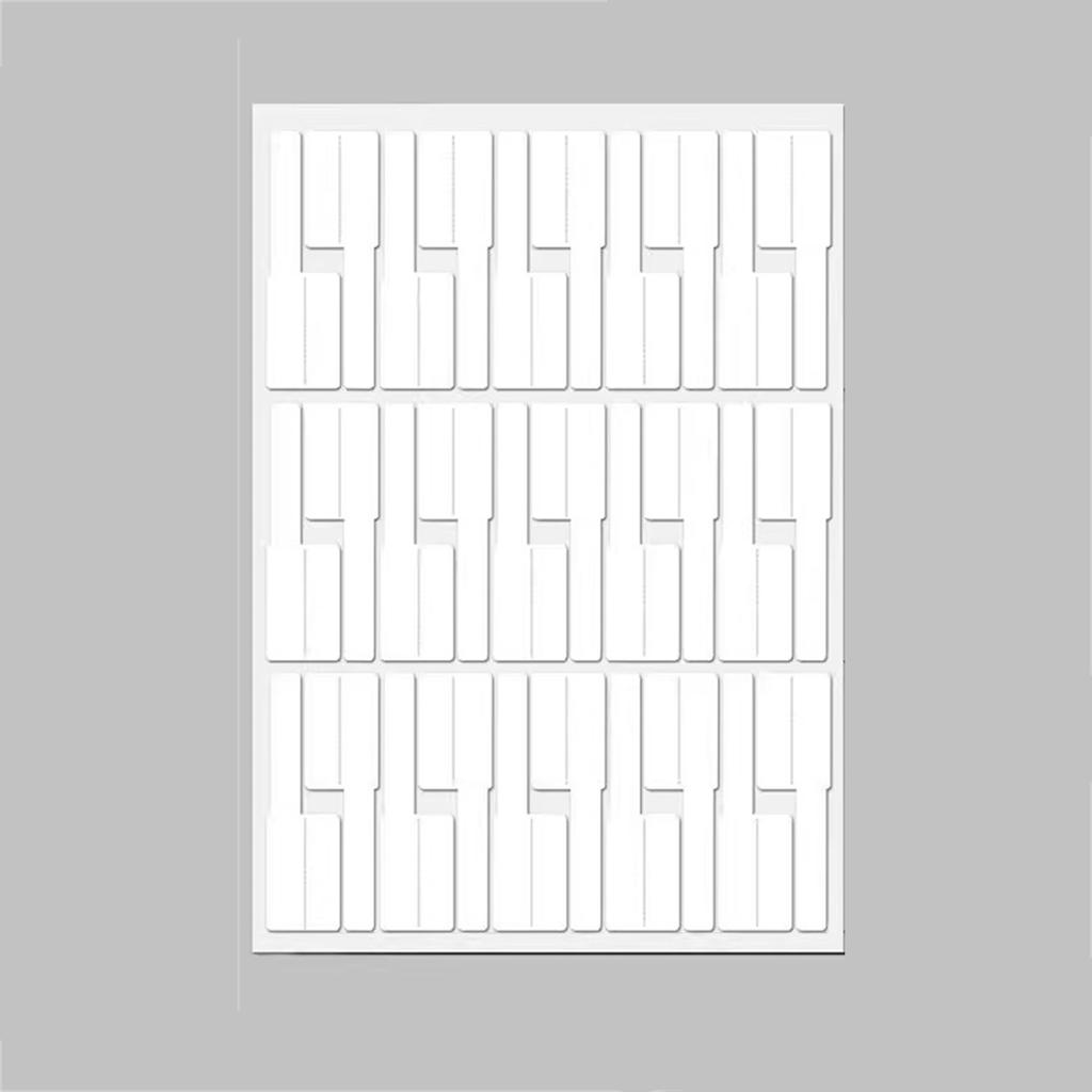 Cable Labels Adhesive Tags for Ethernet USB and Charging Cables Wire Identification and Organization Durable Waterproof Stickers with Writable Surface