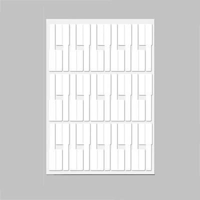 Cable Labels Adhesive Tags for Ethernet USB and Charging Cables Wire Identification and Organization Durable Waterproof Stickers with Writable Surface