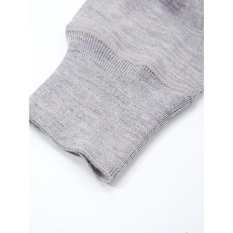 Hengyuanxiang Men's 100% Merino Wool Thermal Underwear