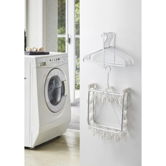Yamazaki Magnetic Laundry Rack S White