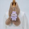 Plüsch-Winter-Schal im koreanischen Stil, Süßer und warmer Nackenschutz für Mädchen und Schülerinnen