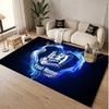 Custom Rug hertha bsc Pattern Print Name Text Soft Non‑Slip Floor Carpet for Home Indoor Decoration