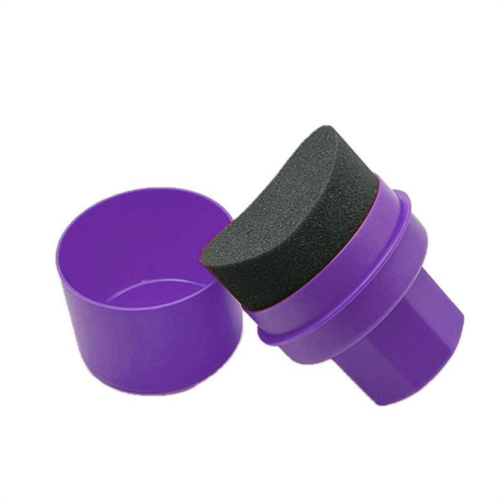 Car Wheel Polishing Waxing Sponge With Lid Tire Wash Wipe Water Suction Sponge Pad Wax Polishing Tyre Cleaning Tools