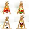 Tower Pizza Keychain Pepper Chef Pendant Cartoon Characters Decoration Accessory