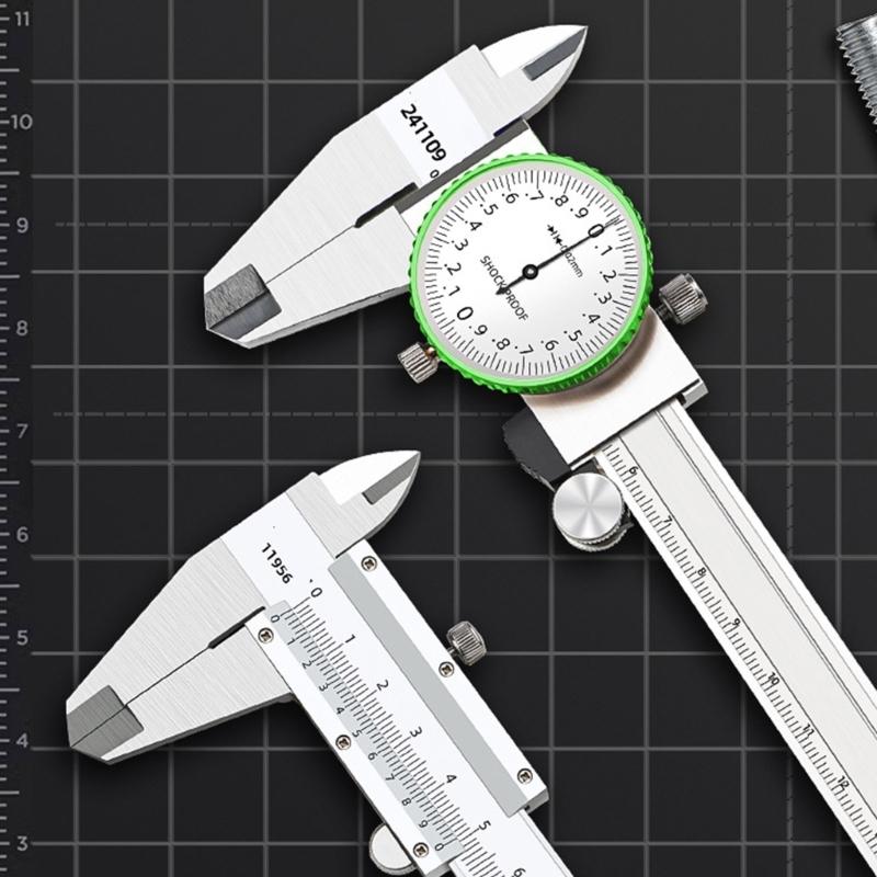 Precisions 0 to 150mm Dialing Verniers Calipers Measuring Tool for Engineers & DIY Enthusiasts in Mechanical Application