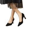 High Heels Women's New Breathable Etiquette Work Shoes Pointed Black High Heels Not Tired Feet Single Shoes