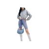 New MLB Jackets Women's Gray 3FWJM0431-43GRS
