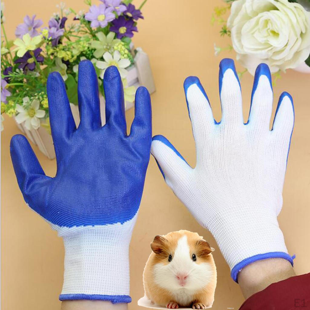 1 Pair Small Pet Hamster, Mice Anti-biting Gloves Avoid Biting The Hands