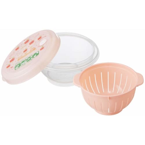 Skater Thin-Wall Rice Freezer Storage Container, Small, 270ml, Hello Kitty Happiness Girl, Sanrio, Made in Japan, RGO1