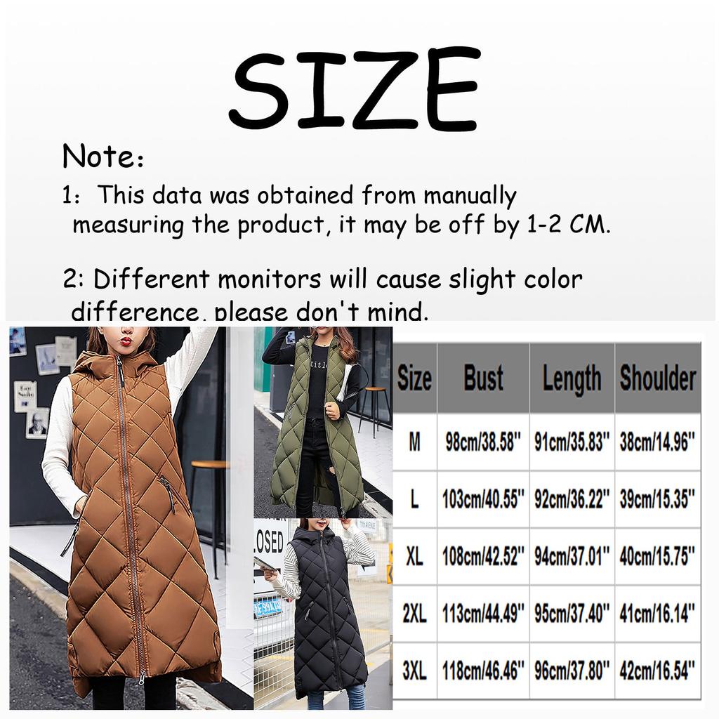 Warme Daunen-Kapuzenweste für Damen, leichte Steppweste, lockerer Reißverschluss, Outdoor-Weste