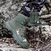 Men's Mid-Top Desert Tactical Military Sports Boots - Large Size
