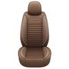Universal Leather Car Seat Cushion - Five-Seater, Four Seasons, Full Coverage, Comfortable Style.