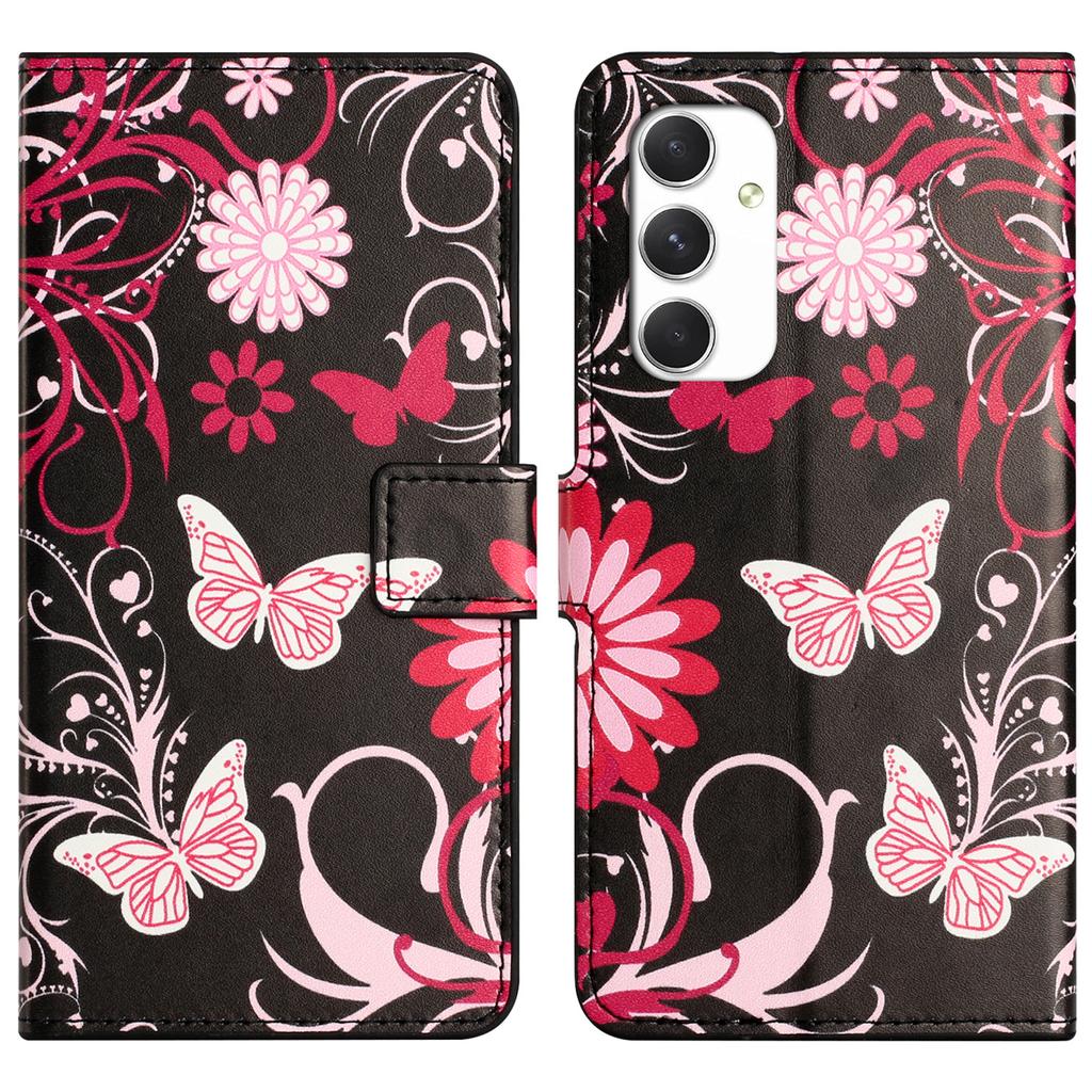For Samsung Galaxy A16 5G/A16 4G Case Pattern Print PU Leather Wallet Phone Cover