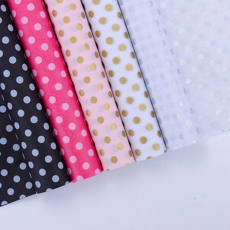 20 Blatt Geschenkpapier Seidenpapier Tupfen Bouquet Verpackungspapier Hochzeit Geburtstag Valentinstag Party Dekopapier