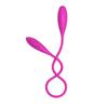 Vibratore Anale Doppio Dildo Giocattoli Sessuali Stimolatore del Clitoride Butt Plug Uova Vibranti Masturbatore Ricaricabile per Adulti 18 per Donne