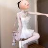 Summer Wear a Whole Set of Gentle and Sweet Wind White Lace Sleeveless Vest Puffy Skirt Two-piece Set
