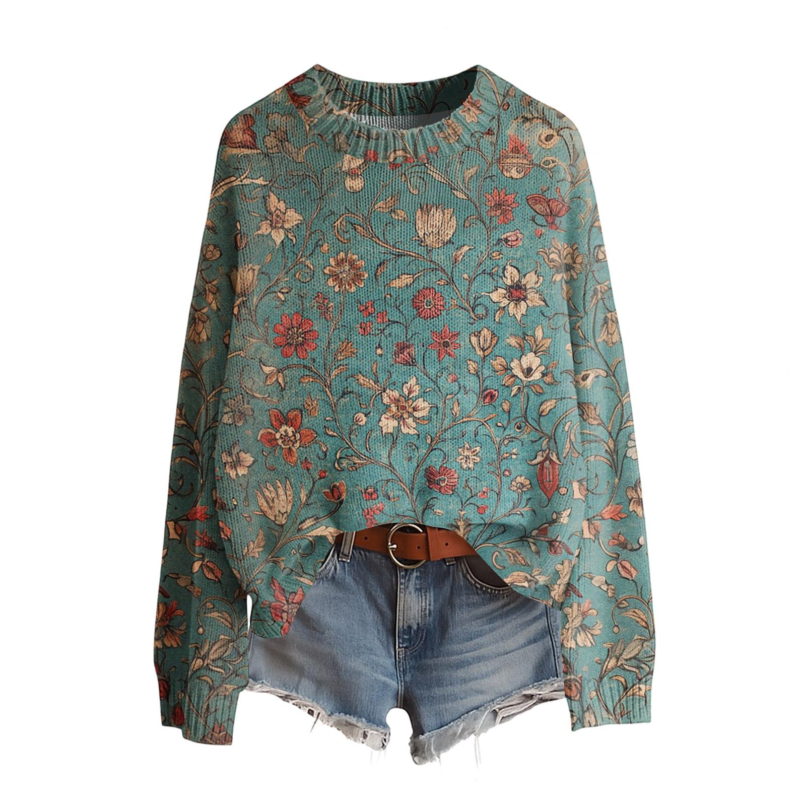 

Women s Funny Women s Sweater R,Neck Outfit Ugly Sweatshirt Costume XL