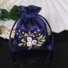 Candy Bag Embroidery Flower Drawstring Bag Perfume Spice Bag Cloth Storage Bag  Ladies
