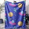 Pixel Art Throw Soft Flannel AC Blanket Lightweight Summer Nap Throw Cozy  Blanket for Sofa Bed Travel Home