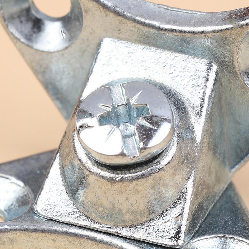 6/10 Set Removable Corner Bracket Zinc Alloy Butterfly Corner Bracket With Screws - Support Connectors For Furniture Drawers