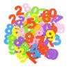 160 Pieces Kids Craft Stickers Numbers Scrapbooking Embellishments Tag for Albums Suitable