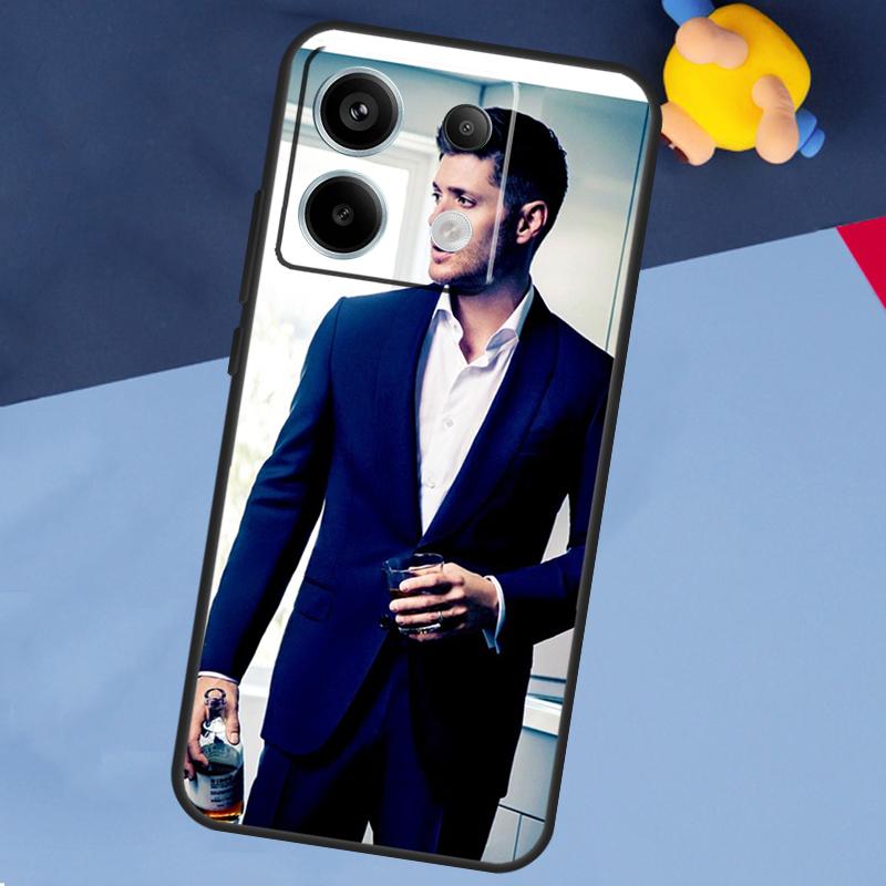 Supernatural Jensen Ackles Case For Xiaomi Redmi Note 13 Pro 12 11 8 9 10 Redmi Note 12S 11S 10S 9S 10C 12C 13C Cover