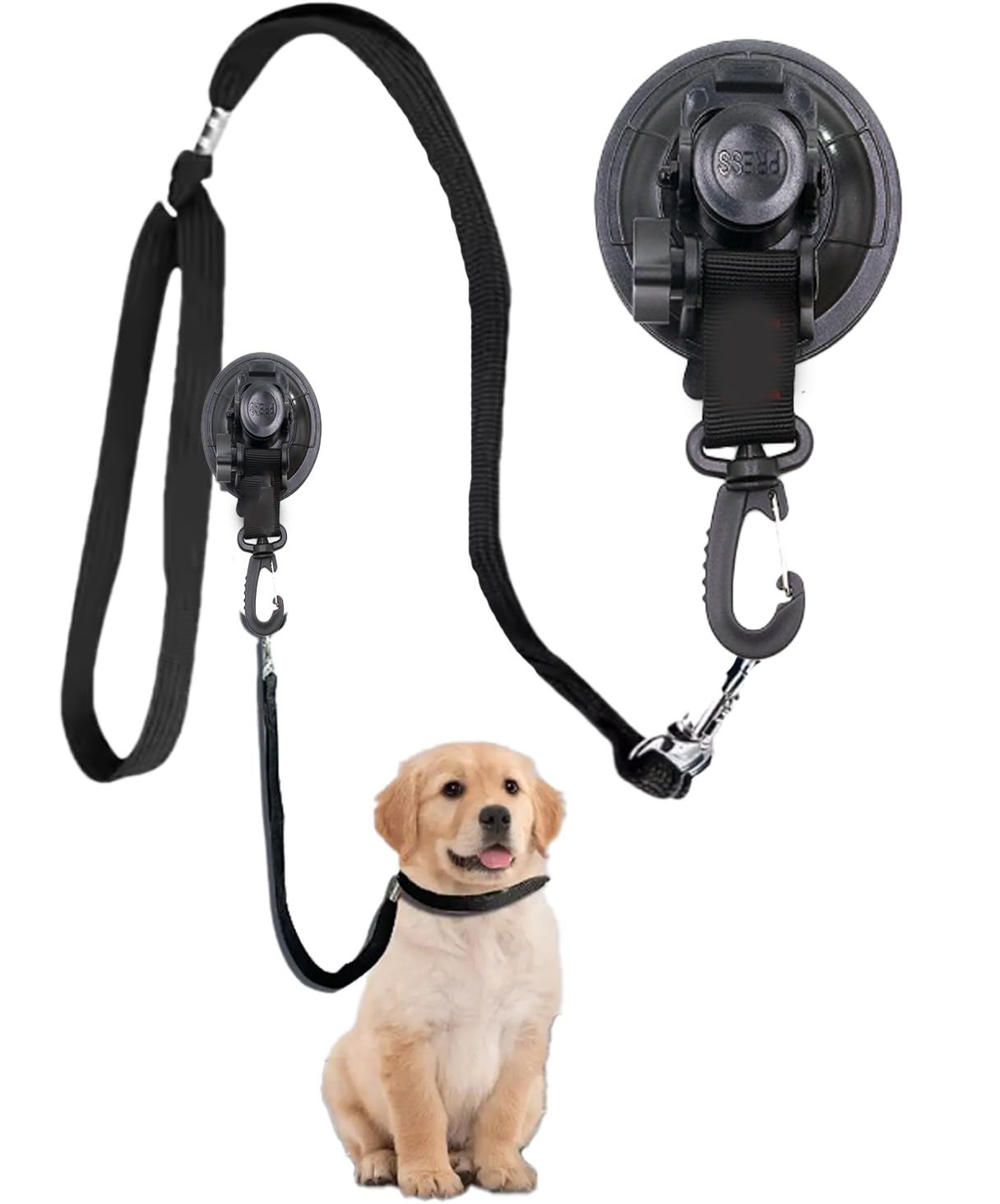

Trimming Shower Lead with Suction Cup for Small to Large Dogs S.fields.inc Grooming, Shampooing, Bathing, (Large)