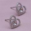 High Quality Piercing Ear Studs Round Fatima Hand Blank Charm Earring Stainless Steel Earrings For Women Men Handmade Materials