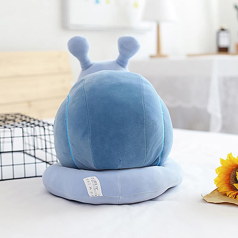 23 см Мультяшні Плюшеві Іграшки Равлики Мила Подушка Тваринка М'які Набивні Ляльки Равлики Каваї Подушка для Дивана Милий Подарунок на День народження для Дівчаток