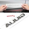 BEZO1 1pcs 3D Car Trunk Words Letters Logo Badge Emblem Decals Sticker For Alfa Romeo Giulia Stelvio Q2 Q4   Ti Veloce Accessories