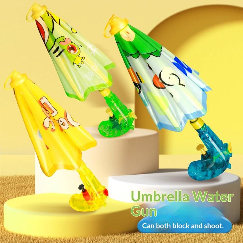 Child Friendly Umbrella Water Blaster Gun for Outdoor Fun at Beach or Yard