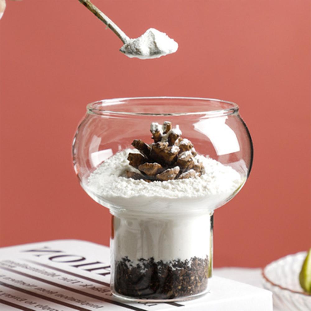 300/520ml Coffee Mug Gourd Shape Cocktail Glass Household Transparent Whiskey Wine Yogurt Dessert Glass Cup Bar Drinkware