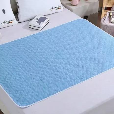 Washable Leakproof Incontinence Pad - Four-Layer, Large Size for Elderly, Hospital, or Dorm Use