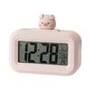 Spot Cartoon Small Alarm Clock Backlight Luminous Electronic Clock Student Multifunctional Alarm Clock Desktop Clock Timer
