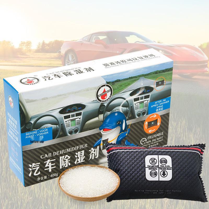 Color-Changing Silicone Dehumidifier Bag with Quick Reactivation Desiccant Box for Moisture Absorption
