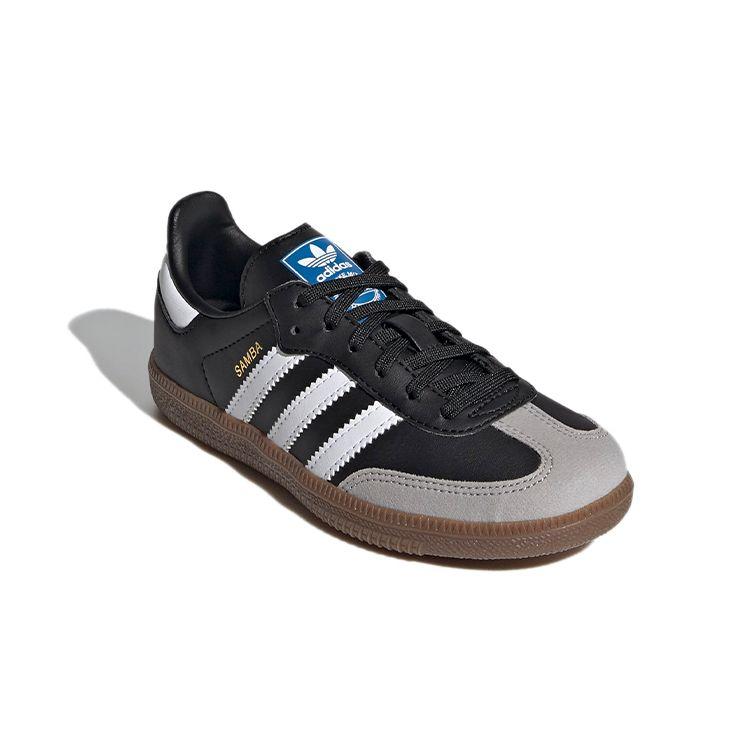 Adidas Samba OG J Black White Gum Kids Sneakers Core-Black Cloud-White GZ8349
