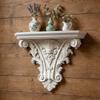 Carving Floating Shelf 3D Printing Wall Storage Rack Multi-functional Wall Mounted Shelves  Bedroom