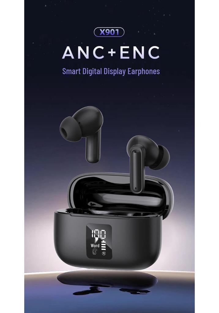 Geekoo GK-X901 Clip-On Bluetooth Earbuds with HD Call Quality