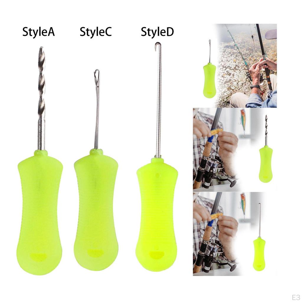 Carp Fishing Bait Drill Stringer Hook Baiting Rig Making Tool
