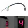 Easy-to-install Motorcycle Accessories 5 Gears Gear Indicator LED Digital Digital LED 32.5cm Black Gear Shift Sensor Display