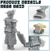 Space Mega Maid Roboter Bausteine Spielzeug Spaceballs Battle Mech Modell Spielzeugset Geschenk für Halloween Weihnachten 362 Teile