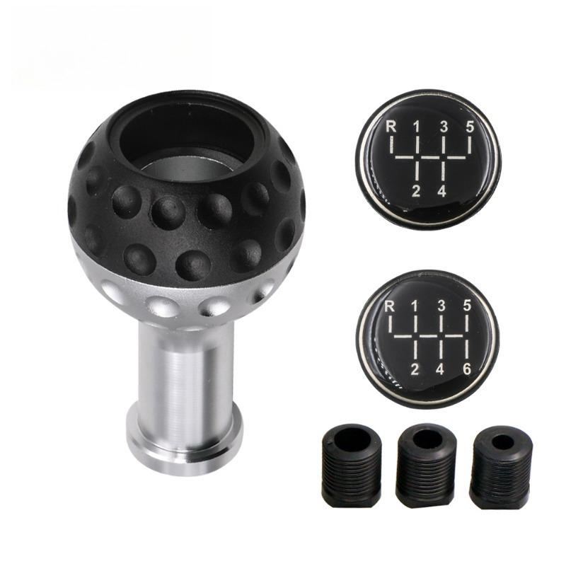 Universal Aluminum Speed Gear Shift Knob Brand New Car Manual Trans Stick Head Knob With M8 M10 M12 Adapter