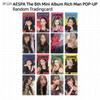 The 6th Mini Album Rich Man POP-UP MD Random Trading Card KPOP K-POP