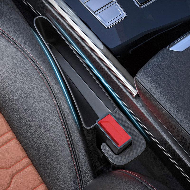 2PCS Car Seat Gap Filling Storage Box For Peugeot 406 405 205 3008 206 5008 308 208 408 508 407 107 307 Accessories