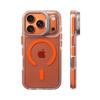 Luxury Magnetic Shockproof Clear Bumper Case for iPhone 17 Pro Max 16 15 14 13 12 Plus Air For Magsafe Lens Protect Stand Cover