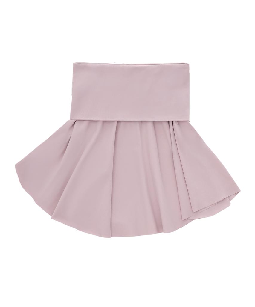 Myullib Unbalance Skirts/Pink