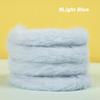 1m Plush Rabbit Hair Twisting Rod Color Fur Ribbon Tapes Rod DIY Gift Plush Twist Wire Stick Dog Toy Handmade Sewing Accessories