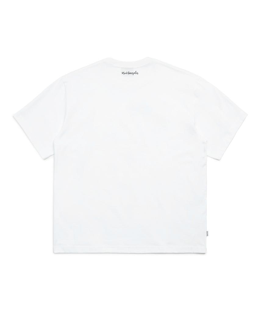 Mark Gonzales Big Angel Short Sleeve T-Shirt - White