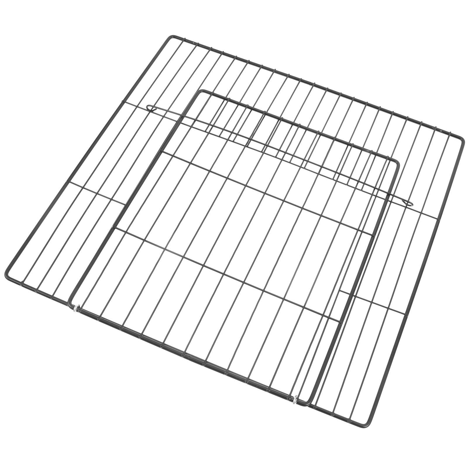 

Клетка для кошки Штука Панель-дверь для собаки Сетка Забор для собак В помещении Железная проволока Ограждение Металл 35.50X35.00X1.00CM